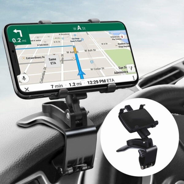 CAR Smart Phone Holder - 360 Free Spin | 360? Mobile Holder Foldable | 360? Rotateable Strong Grip Mobile Holder for Cars - Image 7