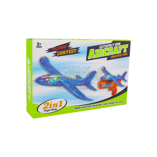 Airplane Launcher Gun Toy For Kids Aircraft Shooting Gun Toy Cool Outside Flying Toys(random color ) - Image 10